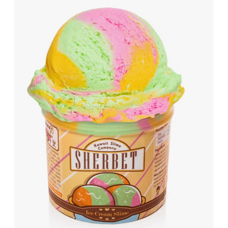 Sherbet Scented Ice Cream Pint Slime