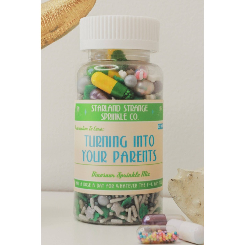 Turning Into Your Parents Cake Sprinkles