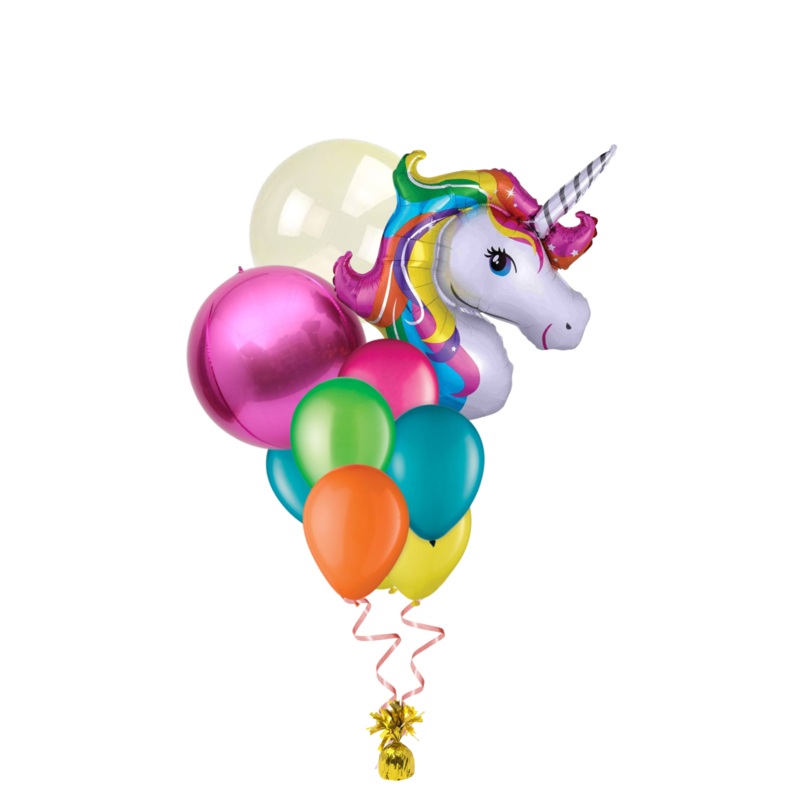 Unicorn Balloon Bouquet