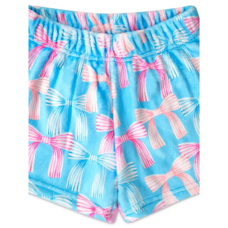 Beautiful Bows Plush Shorts