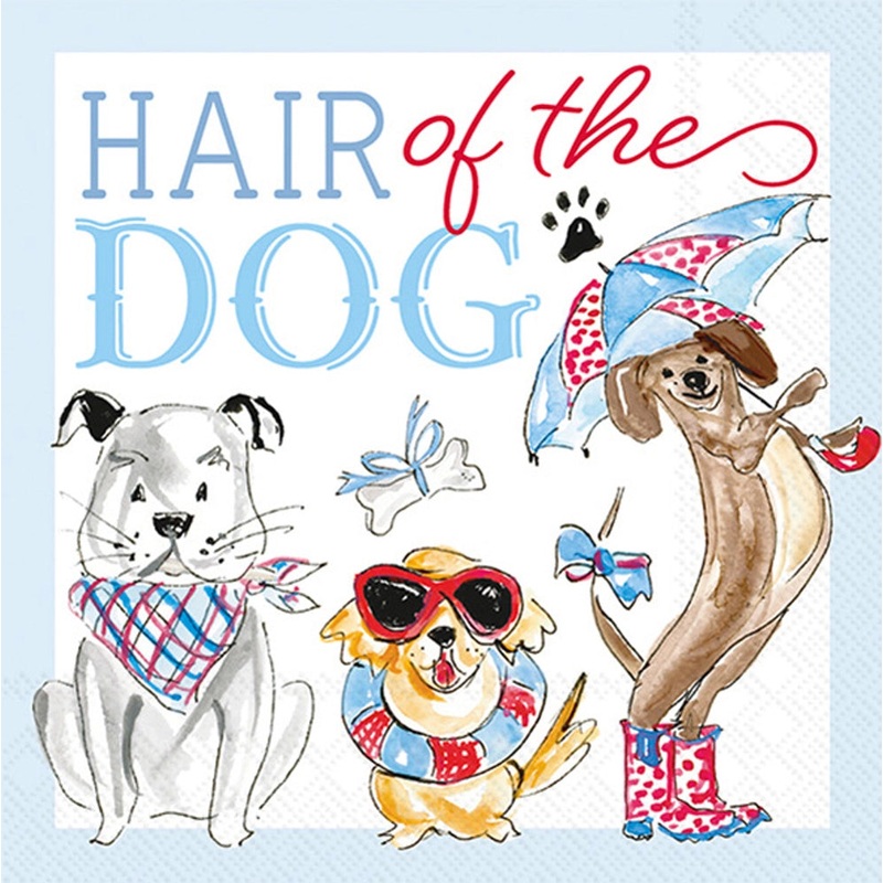 Hair of the Dog cocktail napkins