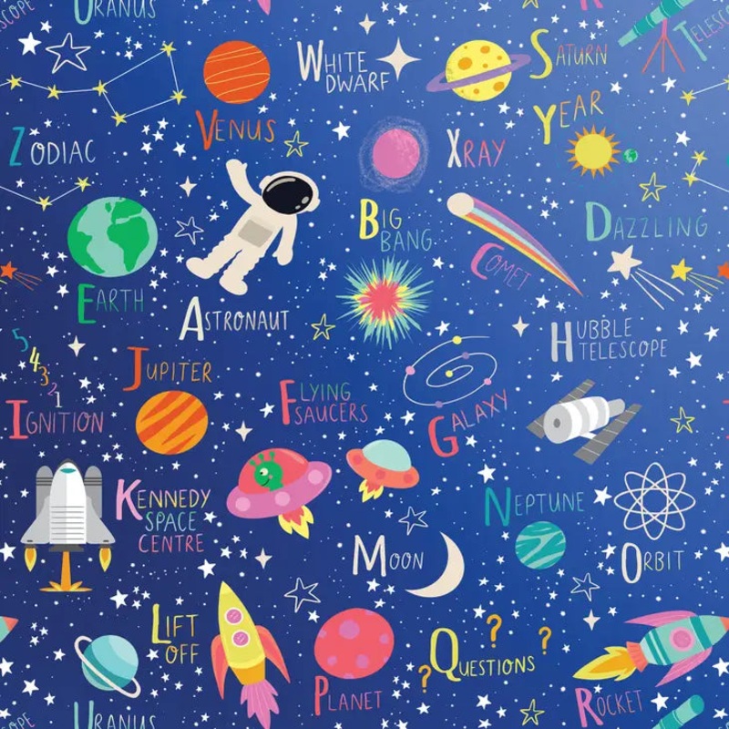 Outer Space Gift Wrap Roll