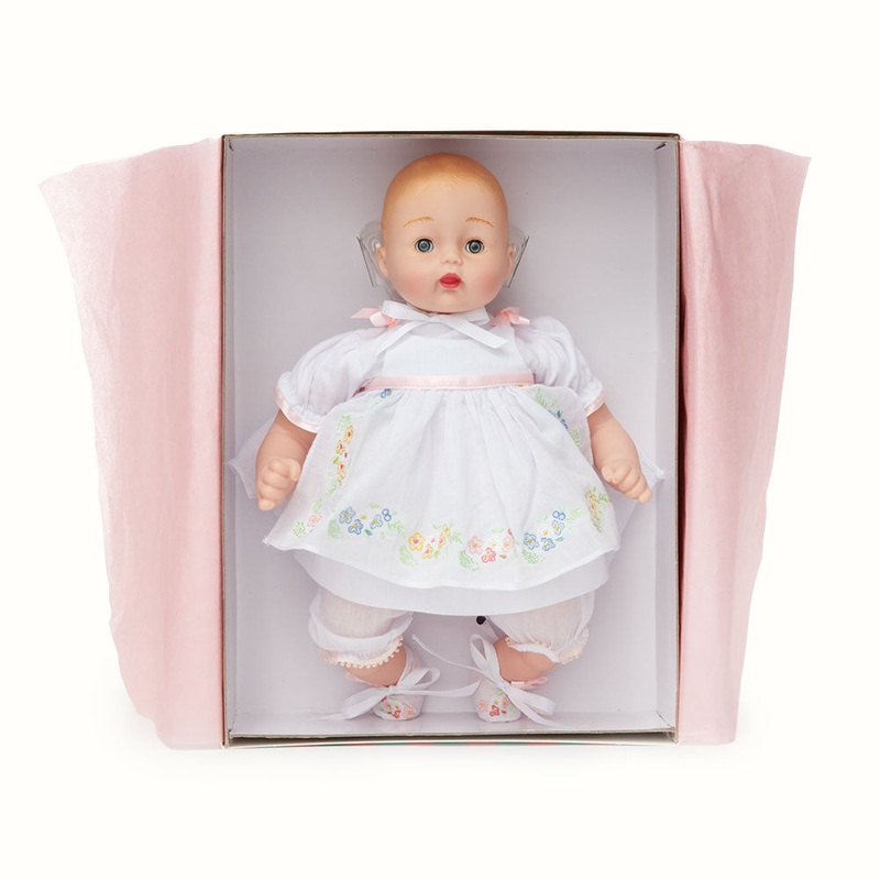 Pretty Pinafore Huggable Huggums Light Skin Tone