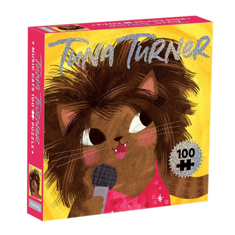Tuna Turner Music Cats 100pc Puzzle