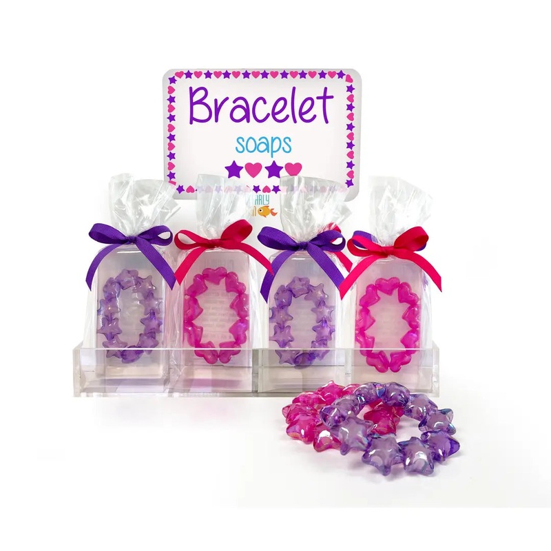 Hearts & Stars Bracelet Fun Soap