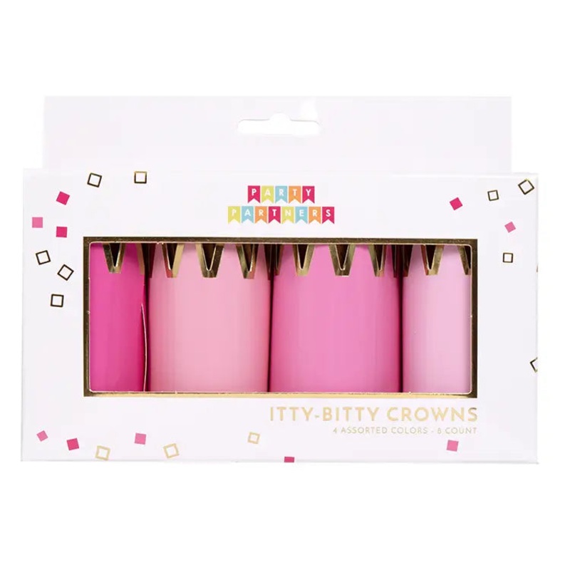 Pink Itty-Bitty Crowns