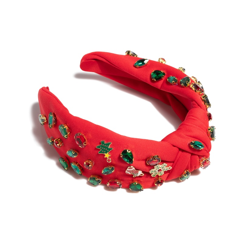 Red MERRY HEADBAND