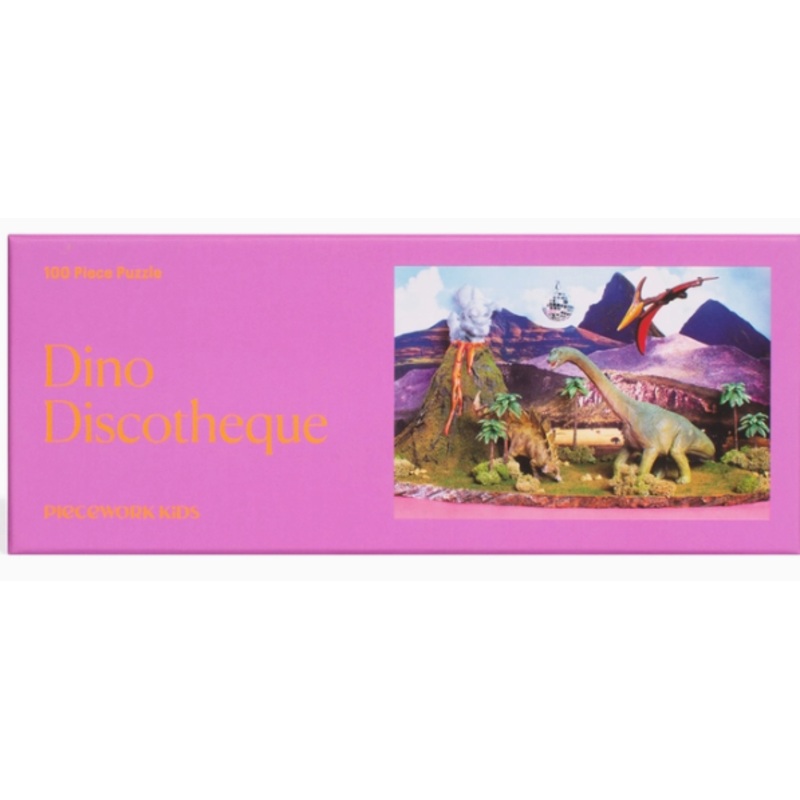 Dino Discotheque 100 Piece Puzzle