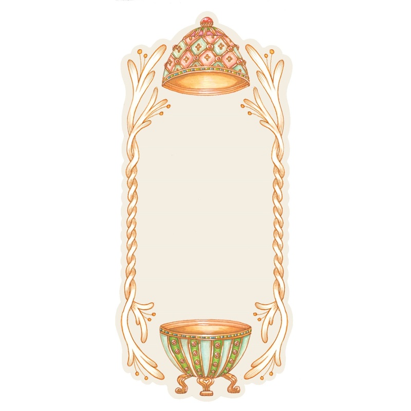Exquisite Egg Table Card Accent Set fo 12
