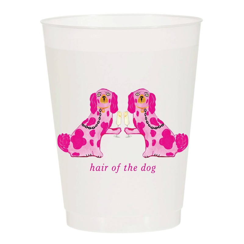 Hair of The Dog Staffordshire Reusable Cups - Set of 10