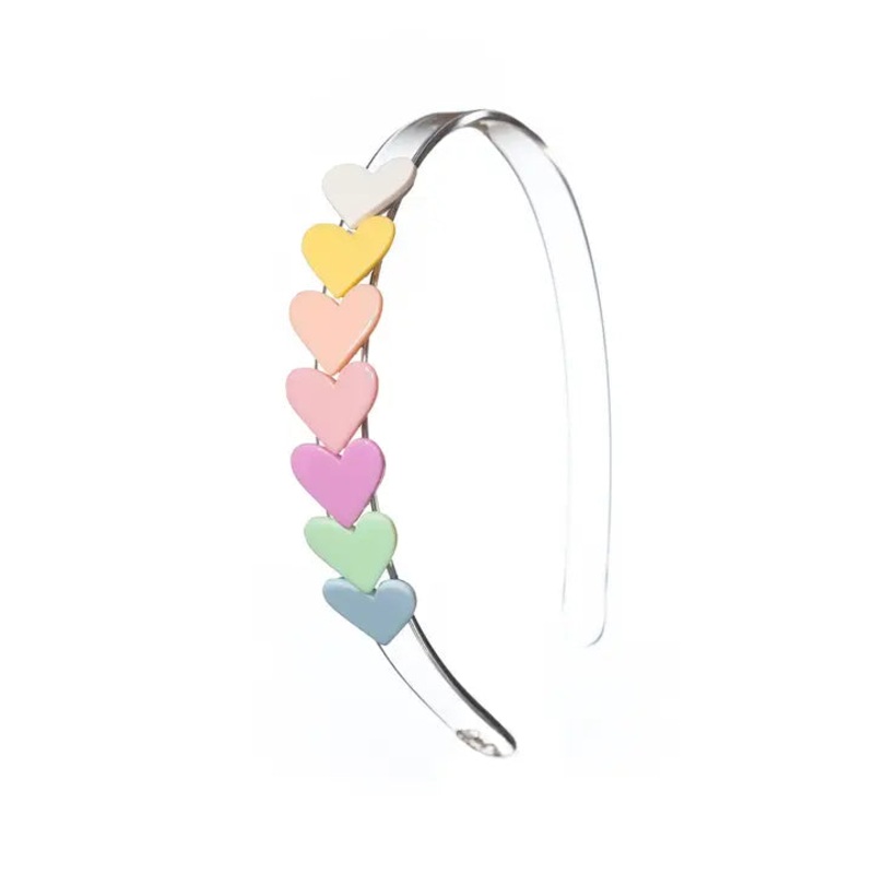 Heart Pastel Shades Headband