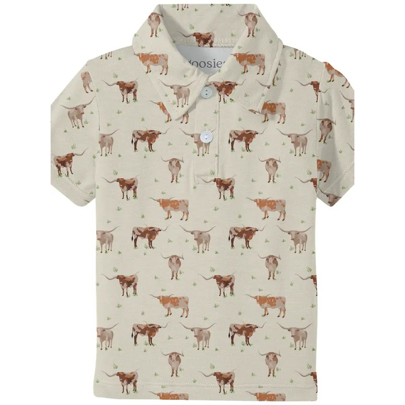 Longhorns Cows - Polo Shirt