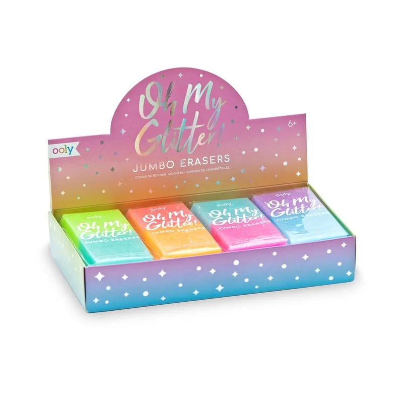 Oh My Glitter! Erasers
