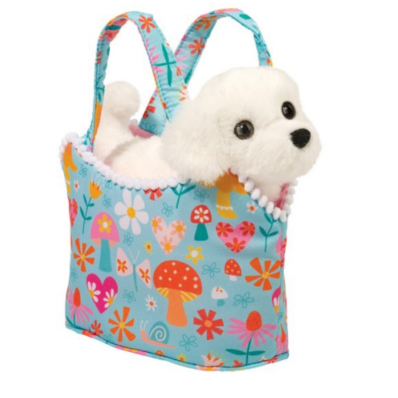 Retro Chic Sassy Sak w/Bichon