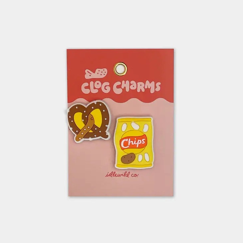 Snacks Clog Charms