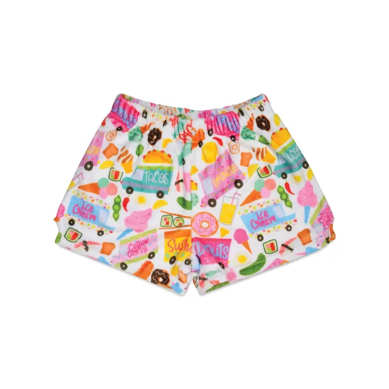 Food Truck Fun Plush Shorts