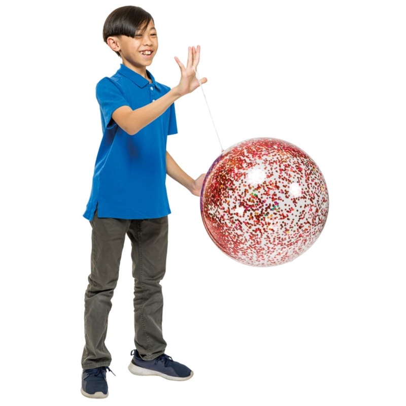 Glittery Jumbo 22" Punch Balloon
