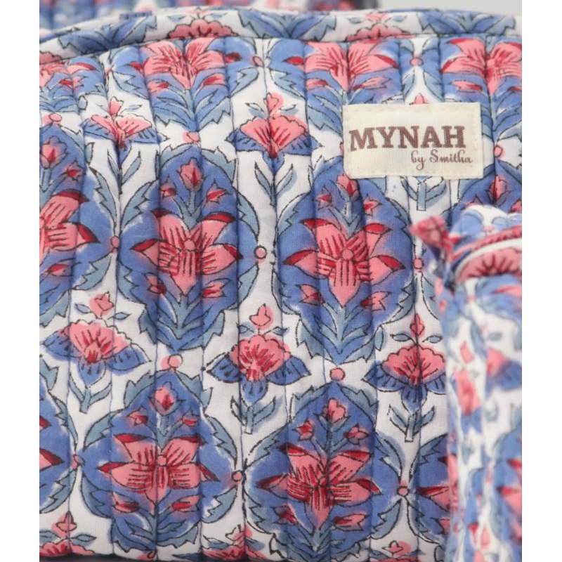 Nantucket Floral Travel/Make Up/Organizer/Bag-Large