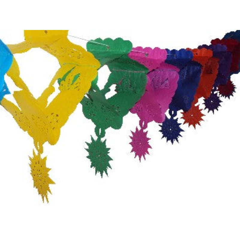 PAPER CUT OUT PIATA STREAMER 8FT x 13" x 4" [PPLT94]