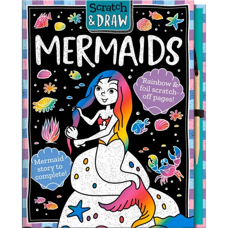 Scratch and Draw Mermaids