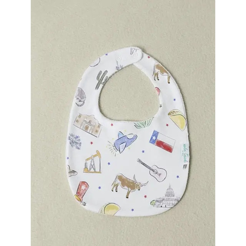 Texas Kids Organic Cotton Baby Bib