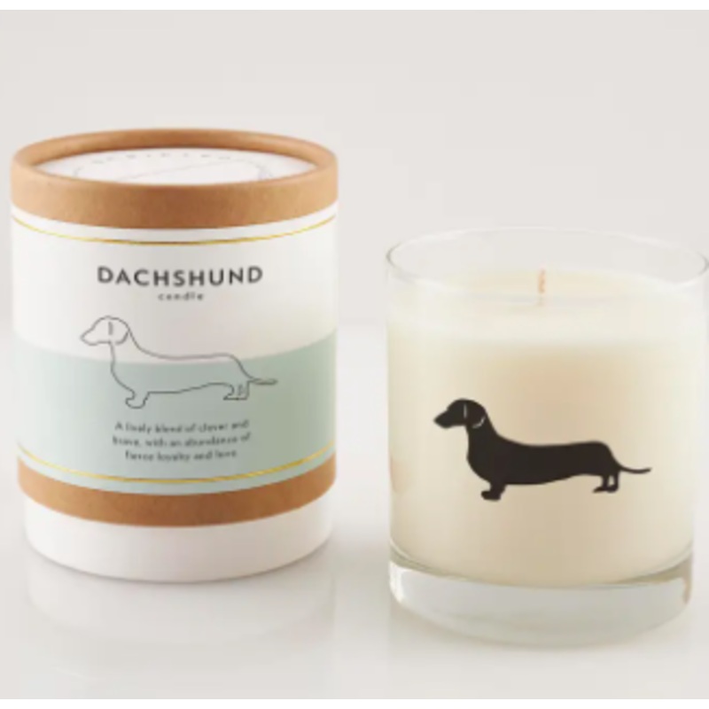 Dachshund Dog Breed Soy Candle