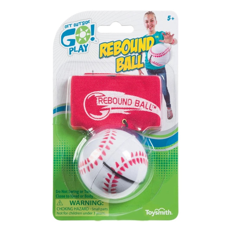Go! Rebound Ball, Sponge Ball On 50" Stretchable Cord