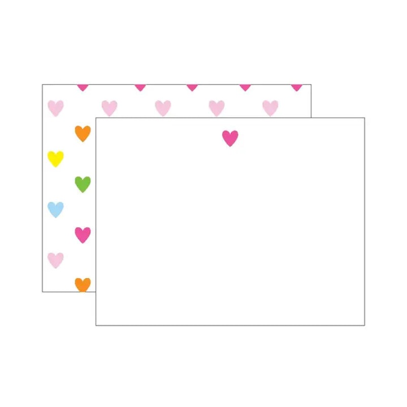 Heart Flip Flop Flat Stationery