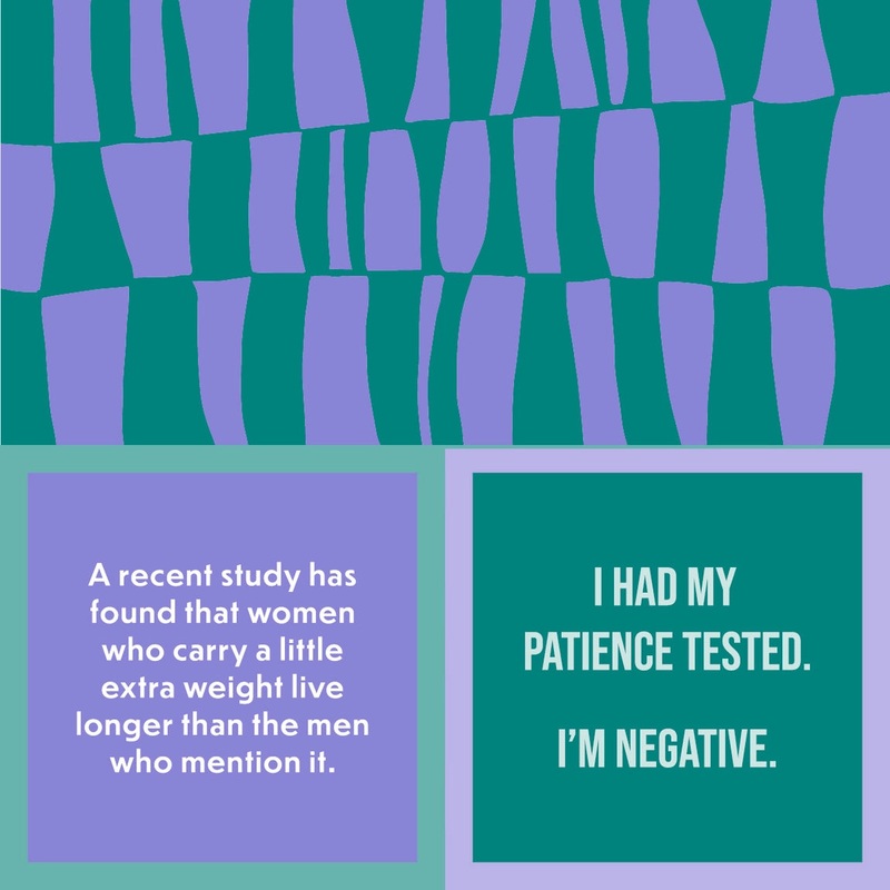 Recent Study/Negative Cocktail Napkins