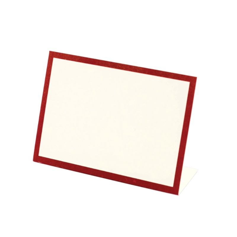 Red Frame Place Card