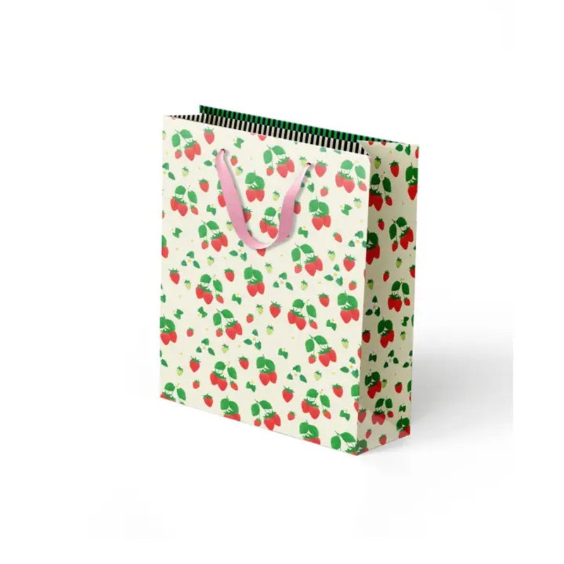 Strawberries Large Gift Bag