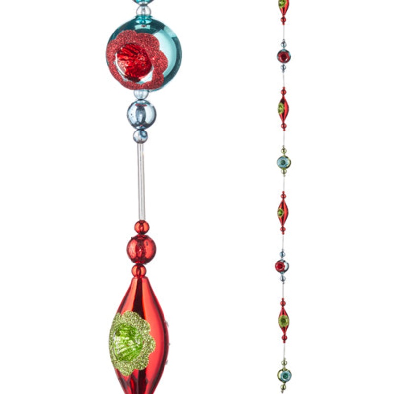 6' RETRO ORNAMENT GARLAND