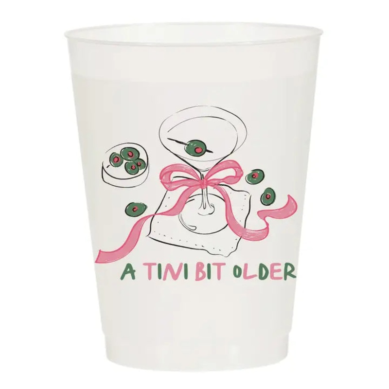 A Tini Bit Older Frosted Cups - Set of 10 Cups