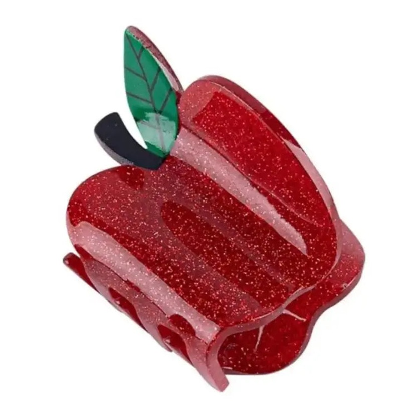 Apple Hair Clip