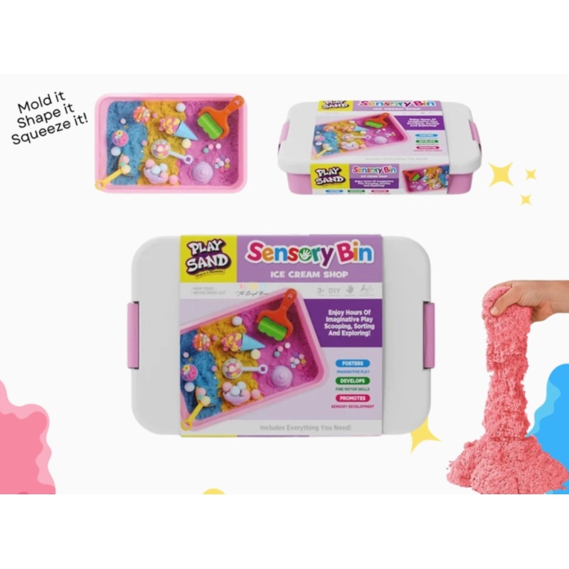 Ice Cream Magical Sand Bin