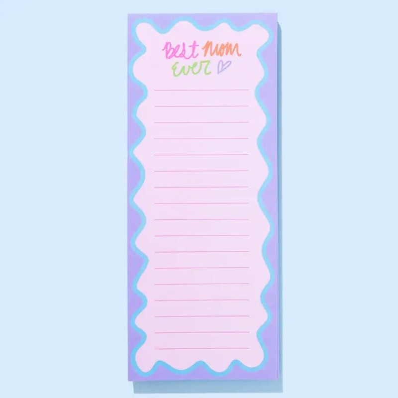 List Pad w/ Magnet - "Best Mom Ever" - 100 Sheets
