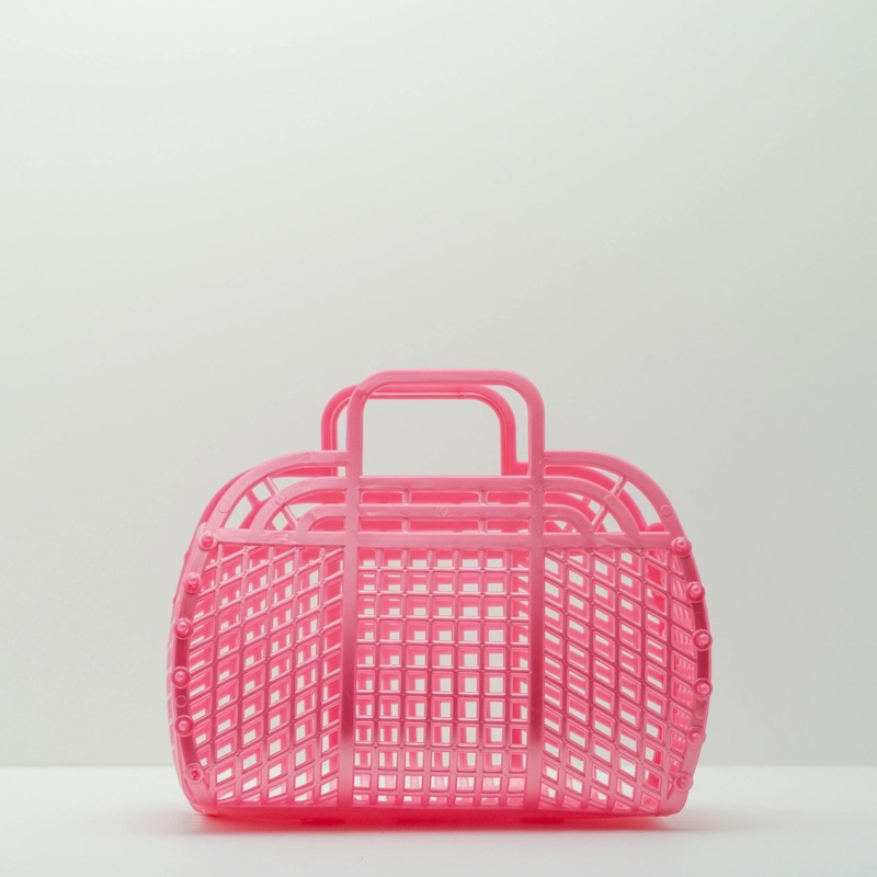 Medium Retro Jelly Baskets, Bags