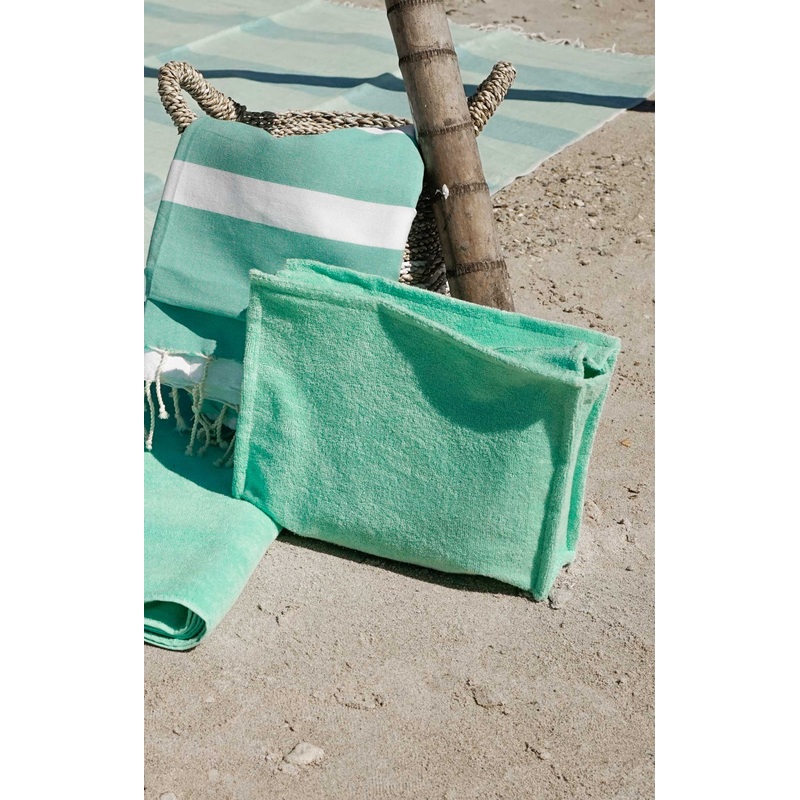 Terry Pouch Plastic Lined