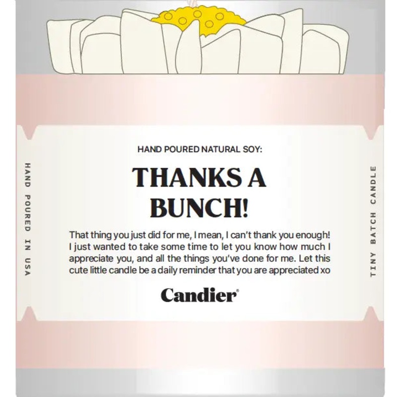 Thanks A Bunch! Candle