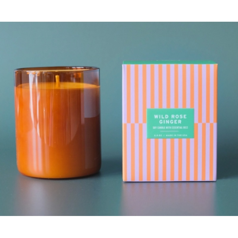 Wild Rose + Ginger Essentials Candle | 8 oz.