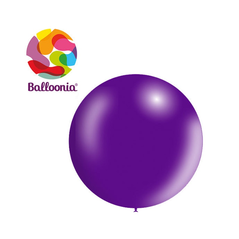 Balloonia 3ft Metallic Purple 5ct