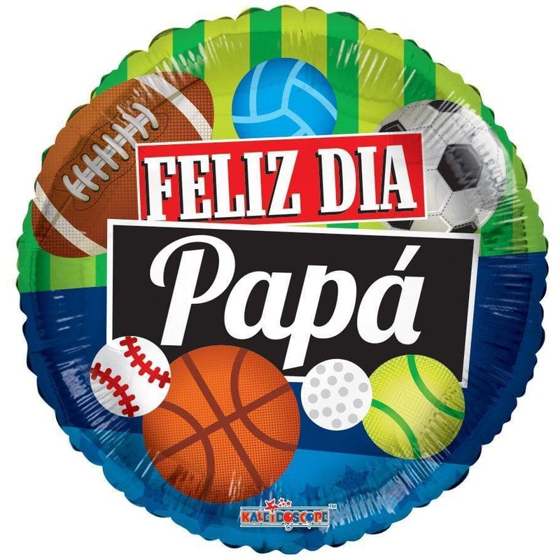 ConverUSA 18" Feliz Da Pap Deportes Balloons-Falt