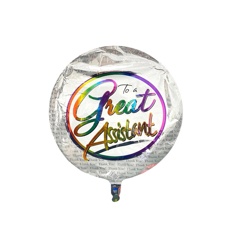 CTI 18" To a Great Assistant Foil Balloon