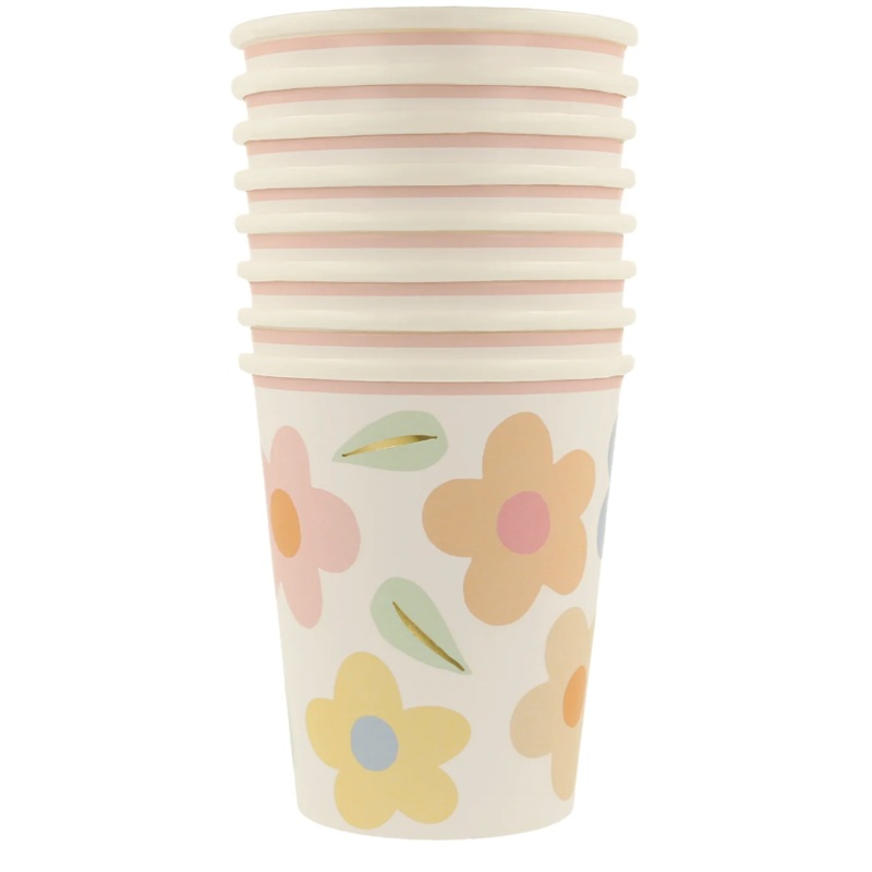 Happy Flowers Cups