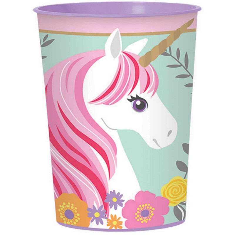 Magical Unicorn 16oz Plastic Cup 1ct