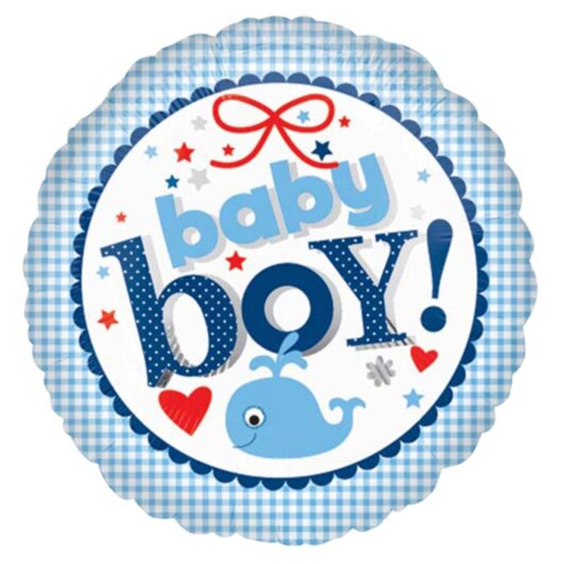 ValueLine 18" Baby Boy Balloon