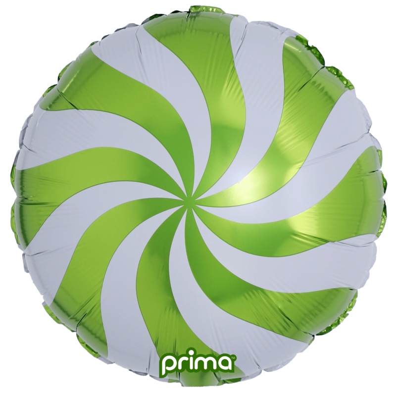 18 Lime Candy Swirl