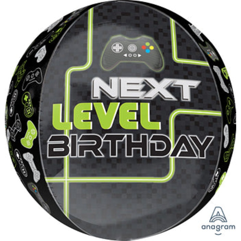 Anagram 16" Level Up Birthday Orbz