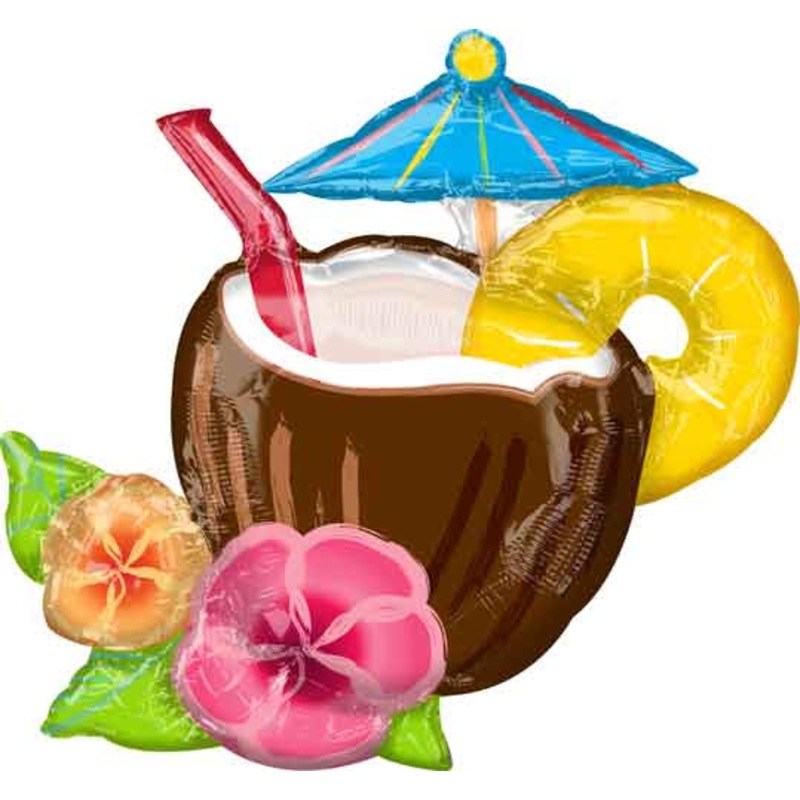 Anagram 30" Coconut Pina Colada Balloon-PK