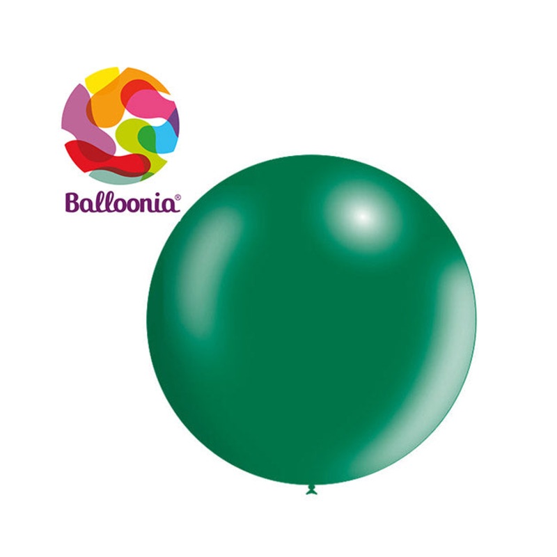 Balloonia 2ft Metallic Forest Green 5ct